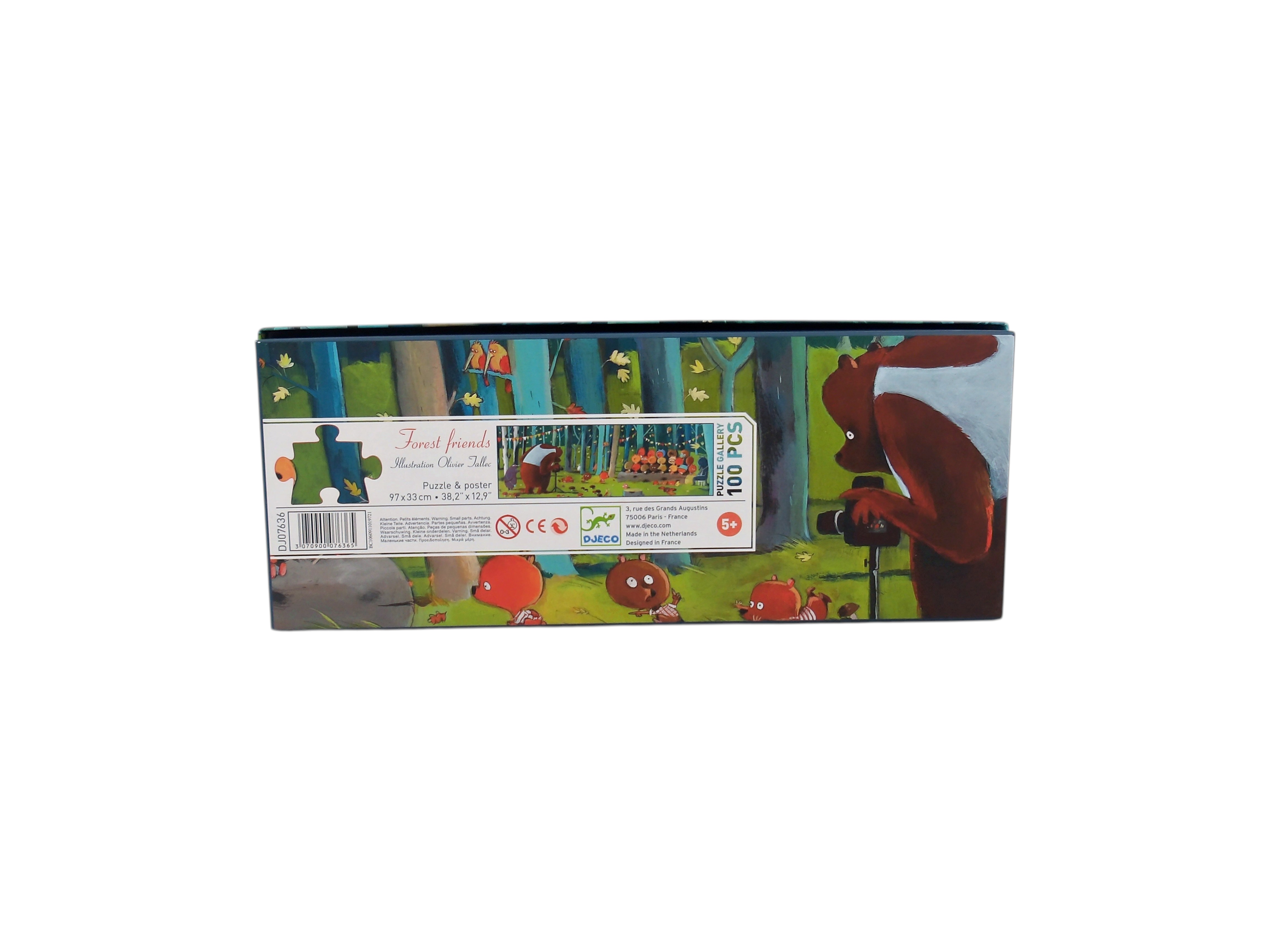 Puzzle Gallery - Forest Friends - 100 pièces Très bon état - Vue 2 - 
